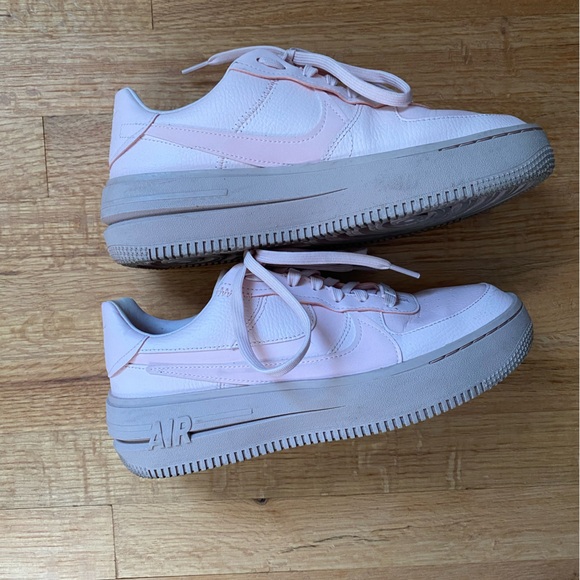 Platform Nike Air Force 1s - Picture 2 of 5